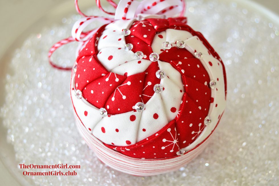 The Ornament Girls Club Quilted Ornament Kit of the Month